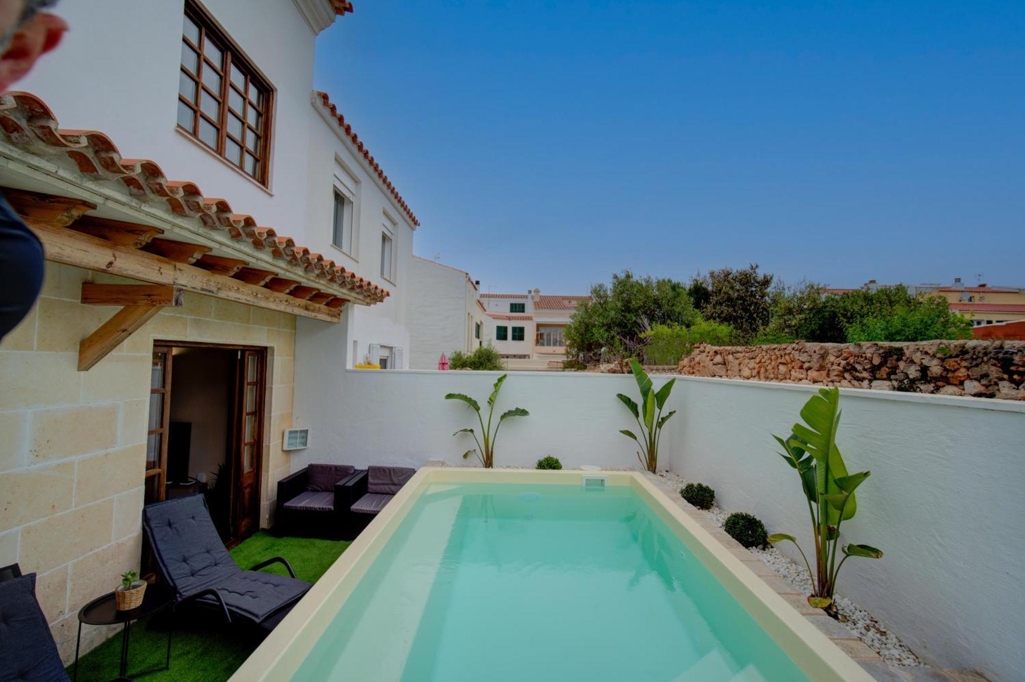 Casa Boutique Xalam " Piscina Climatizada, Jacuzzi, Billar " Villa Sant Lluís Buitenkant foto
